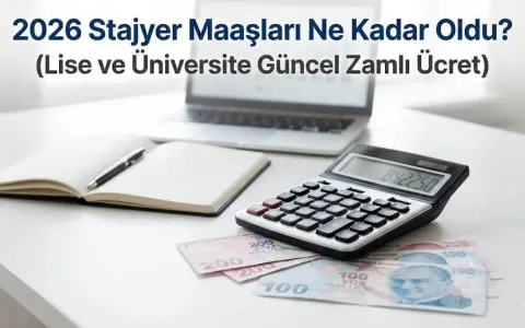 2026 Stajyer Maaşları Ne Kadar Oldu? (Lise ve Üniversite Güncel Zamlı Ücret)