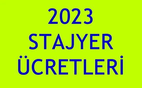 2023 Stajyer Öğrenci Maaşları ne Kadar Oldu?
