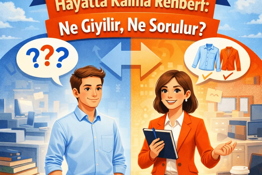 Stajda İlk Gün Hayatta Kalma Rehberi: Ne Giyilir, Ne Sorulur?