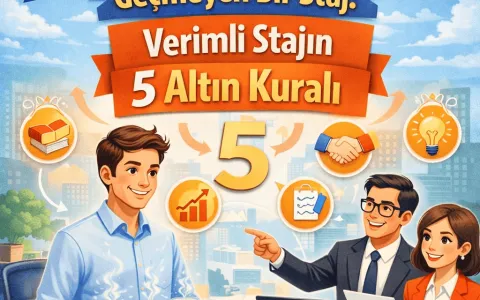 Sadece Çay Taşıyarak Geçmeyen Bir Staj: Verimli Stajın 5 Altın Kuralı