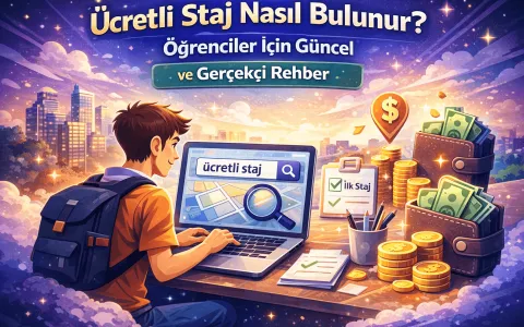 Ücretli Staj Nasıl Bulunur? Öğrenciler İçin Güncel ve Gerçekçi Rehber