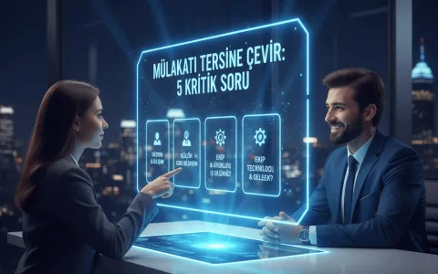 Mülakatı Tersine Çevirin: İK'yı Etkileyecek ve Şirketi Tanımanızı Sağlayacak 5 Kritik Soru