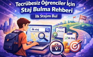 Tecrübesiz Öğrenciler İçin Staj Bulma Rehberi | İlk Stajını Bul